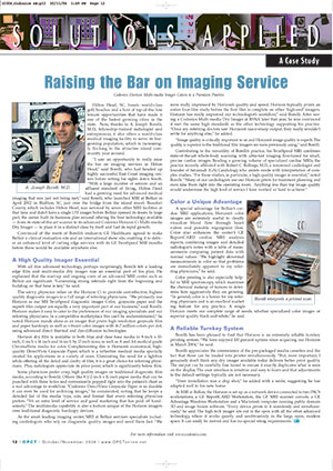Raising the Bar on Imaging Service
