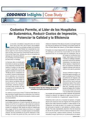 Codonics Permite, al Líder de los Hospitales de Sudamérica, Reducir Costos de Impresión, Potenciar la Calidad y la Eficiencia